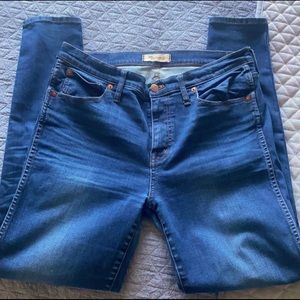 ❤️Madewell TALL High Rise Skinny Jeans